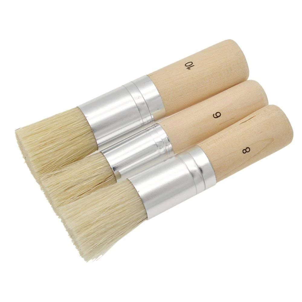 Keep Smiling Stencil Brushes Pack of 3