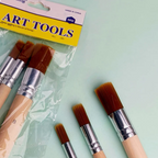 Keep Smiling Stencil Brushes Pack of 3