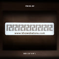 Geometric Border Stencil – Item 027 (3.5" × 15")