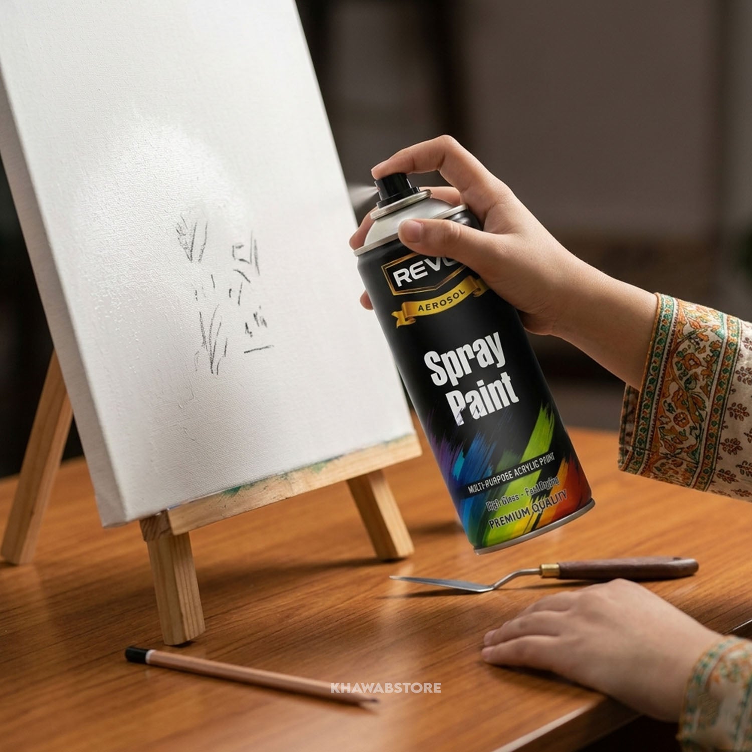 Lacquer spray ( Matt )