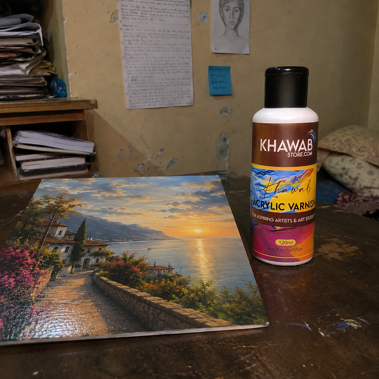 Acyrlic Varnish Oil-Based