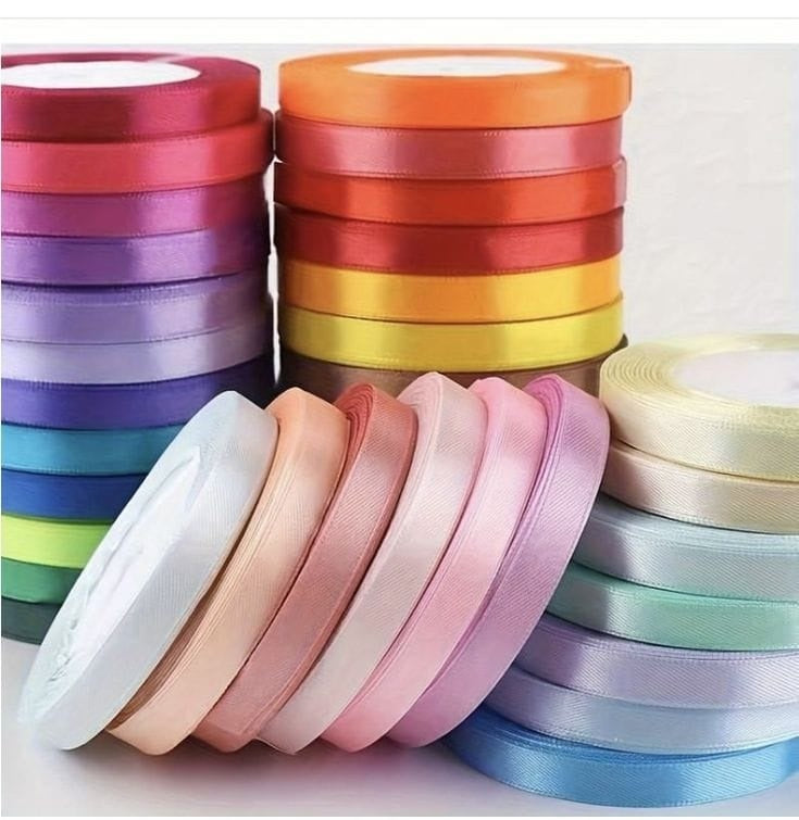Ribbon Roll | Decorative Craft Ribbon (1/2 inch)