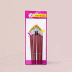 Flat Brush Red ( 12 pcs )