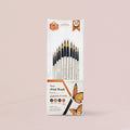 Keep Smiling Professional Round Tip Paint Brush Pack of 10