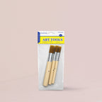 Keep Smiling Stencil Brushes Pack of 3