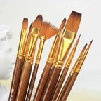 Keep Smiling Artist Brush Set – 7 Pieces