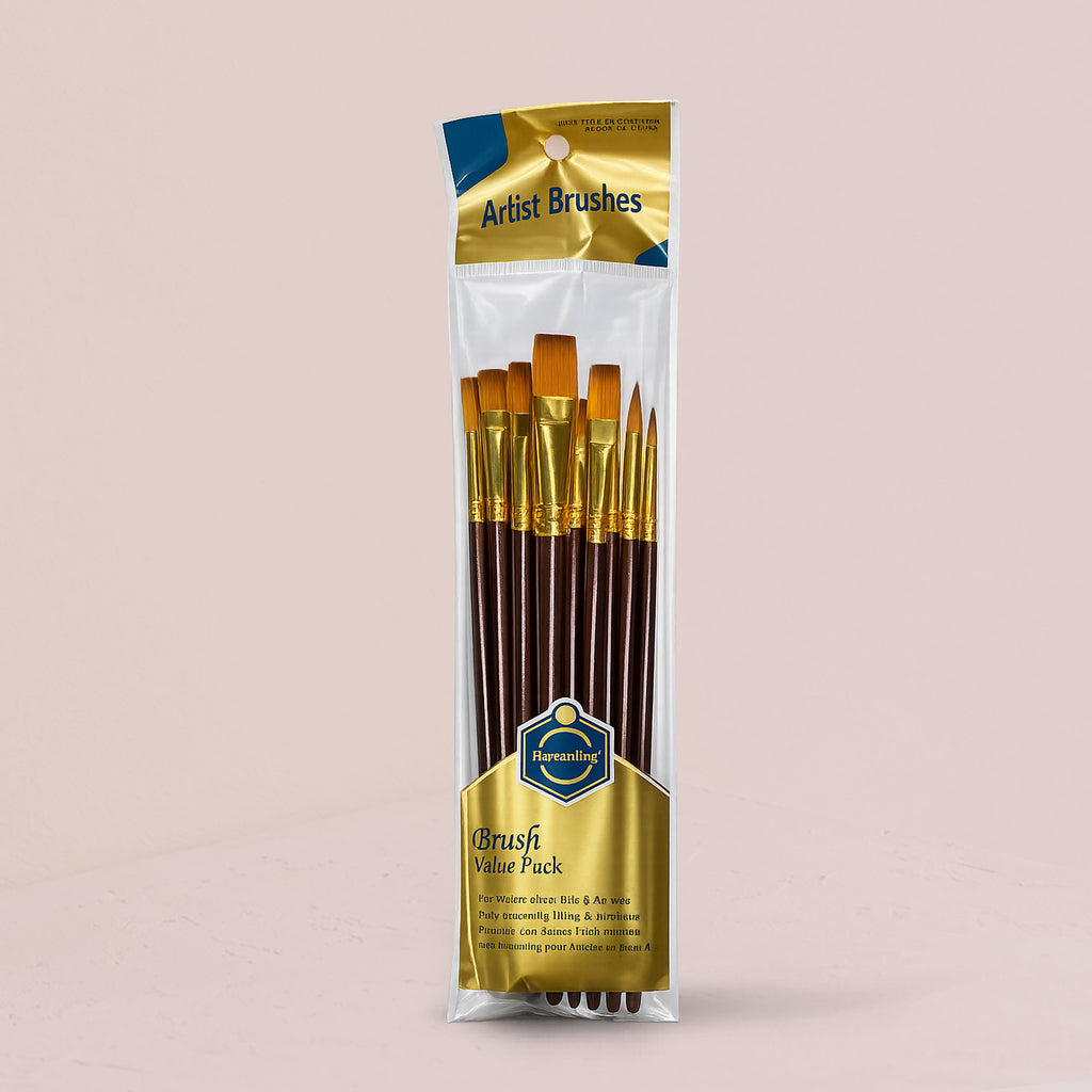 Keep Smiling Artist Brush Set – 7 Pieces