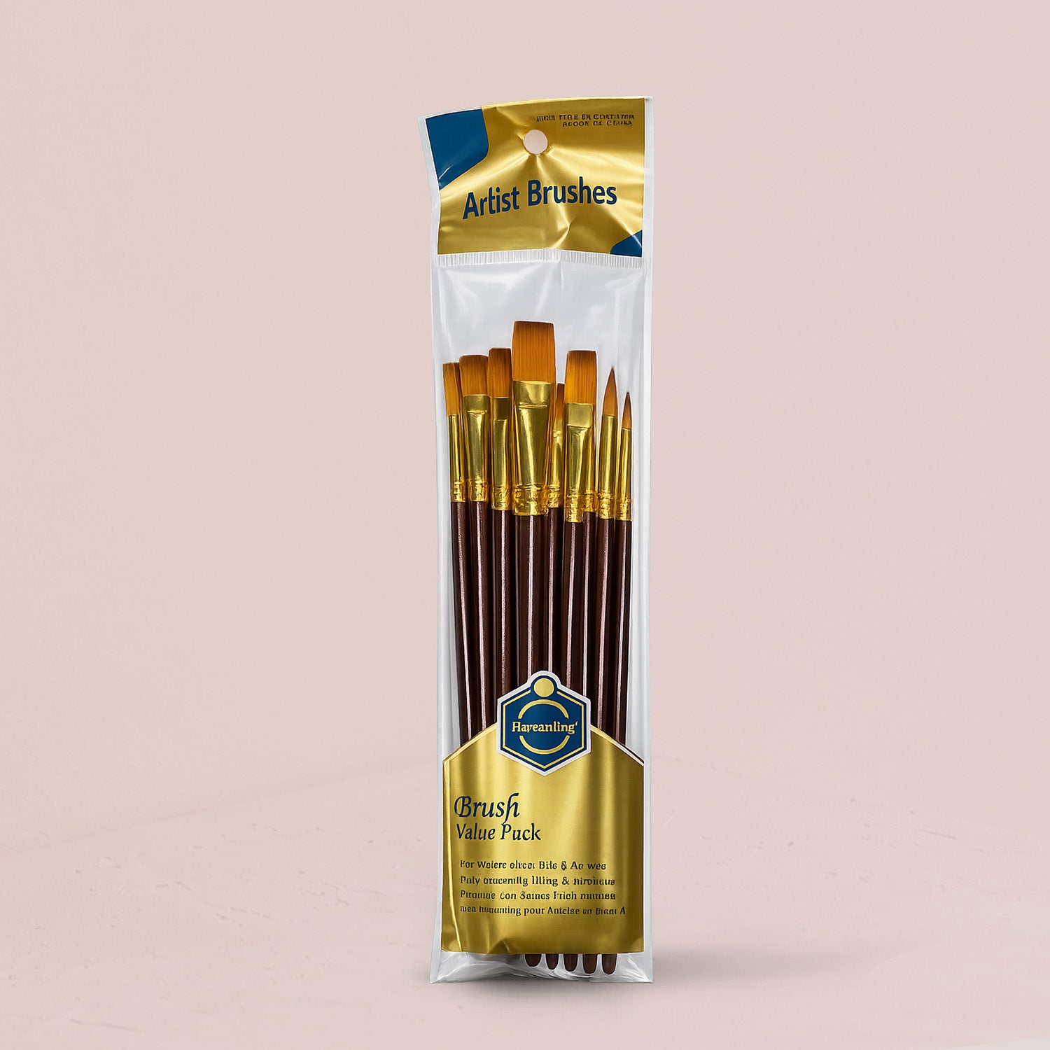 Keep Smiling Artist Brush Set – 7 Pieces